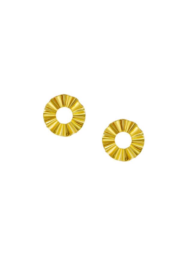 TOMEI Anastasia Earrings, Yellow Gold 916