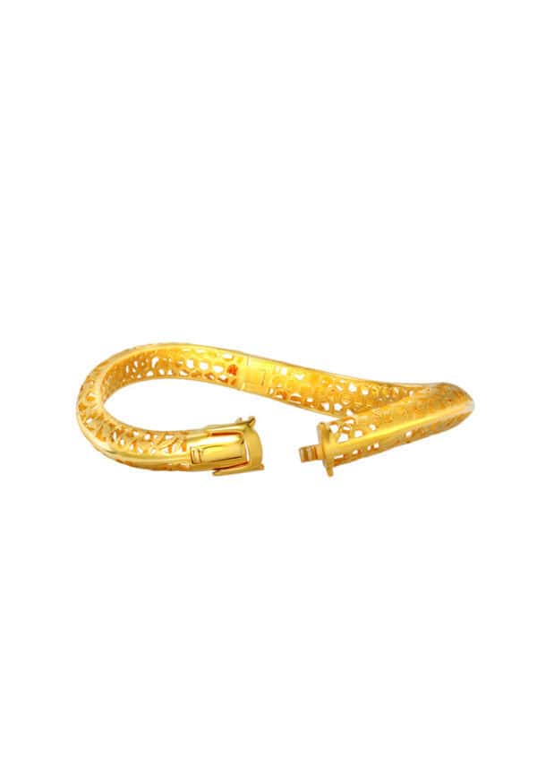 TOMEI Sri Puteri Collection Bangle, Yellow Gold 916