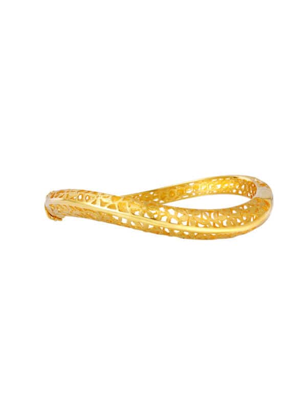 TOMEI Sri Puteri Collection Bangle, Yellow Gold 916