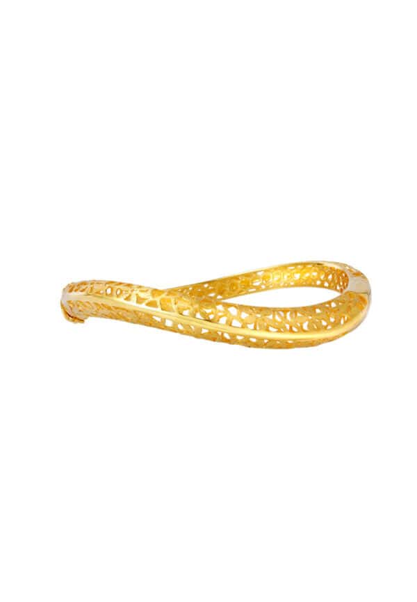 TOMEI Sri Puteri Collection Bangle, Yellow Gold 916