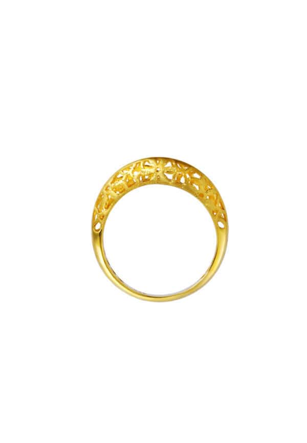 TOMEI Sri Puteri Collection Ring, Yellow Gold 916
