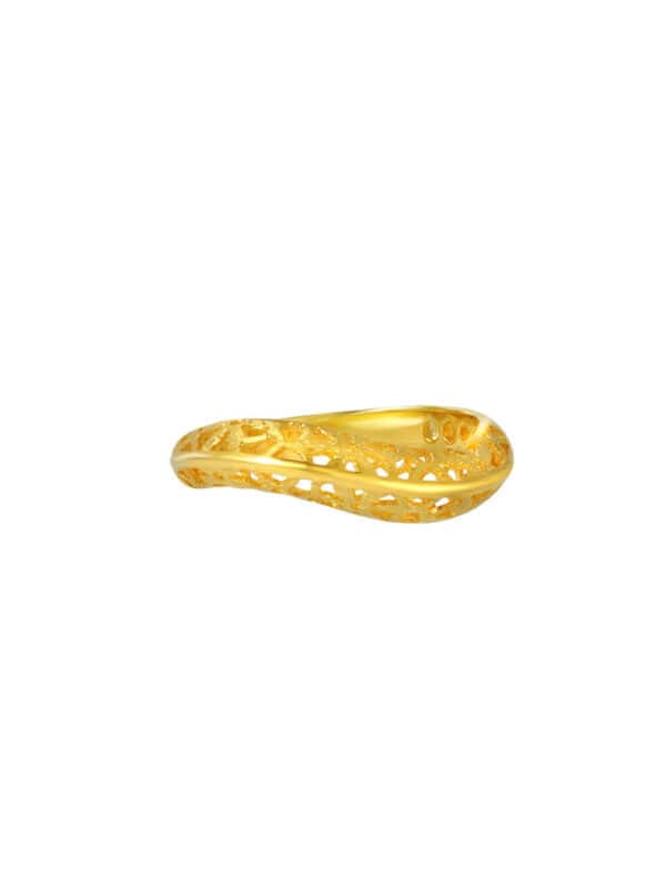 TOMEI Sri Puteri Collection Ring, Yellow Gold 916