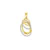 TOMEI Diamond Cut Collection Pendant, Yellow Gold 916