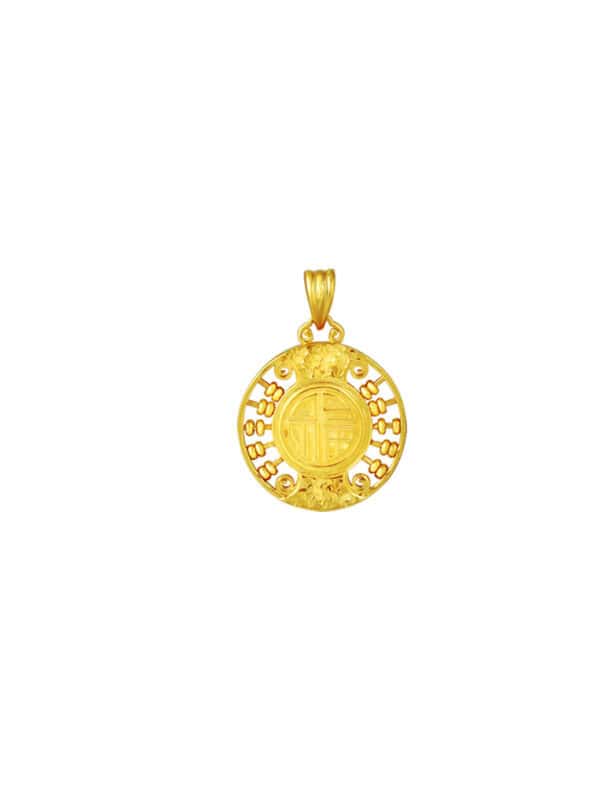 TOMEI Blissful Collection Fu-Zi Abacus, Yellow Gold 916