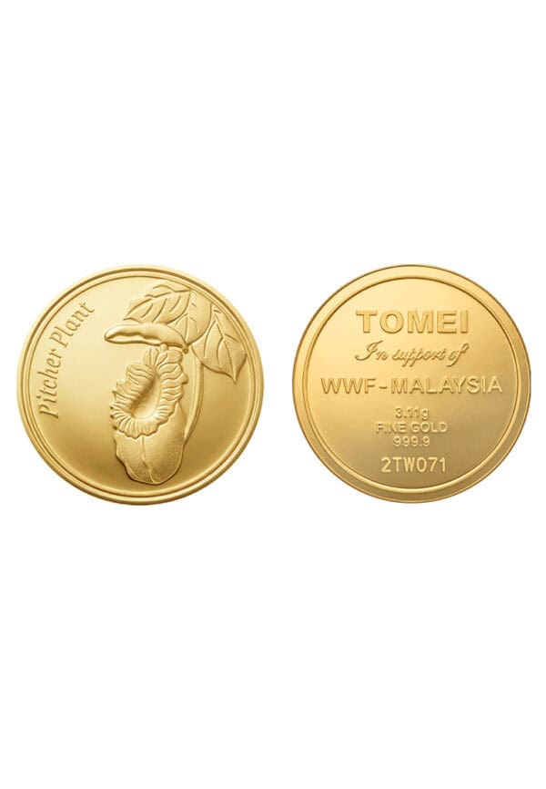 TOMEI x WWF Malaysian Flora Collectible Gold Coins Set (MY Flora Gold Coins)