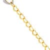 TOMEI Diamond Cut Collection Bracelet Yellow Gold 916