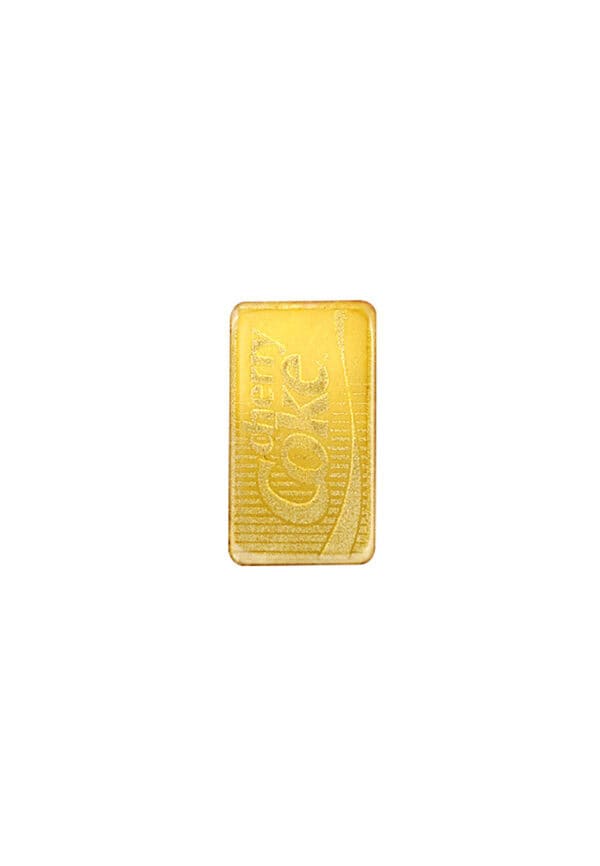 TOMEI x PAMP Coca-Cola? Cherry Coke Gold Bar I 1G I Fine Gold 9999