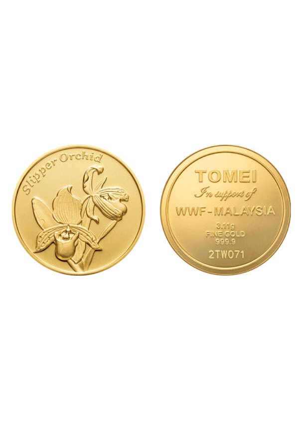TOMEI x WWF Malaysian Flora Collectible Gold Coins Set (MY Flora Gold Coins)