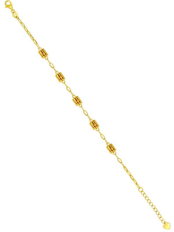TOMEI Blissful Collection Abacus Bracelet, Yellow Gold 916