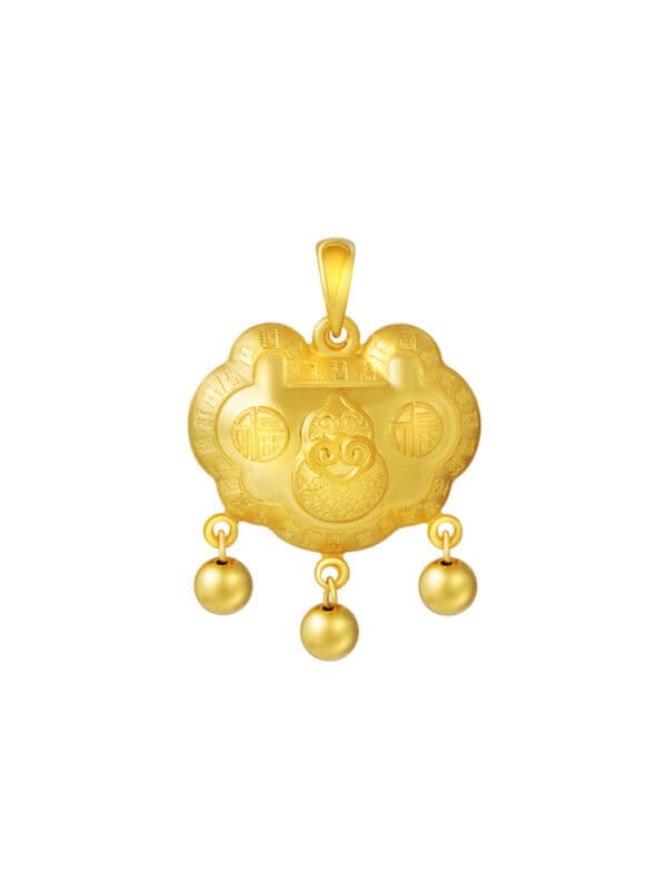 TOMEI Pendant, Yellow Gold 916