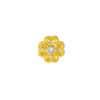 TOMEI Chomel Collection Flower Charm, Yellow Gold 916