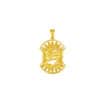 TOMEI Blissful Collection Dragon Abacus Pendant, Yellow Gold 916