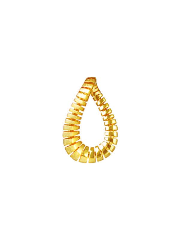TOMEI Sri Puteri Collection Dominoes Pendant, Yellow Gold 916