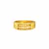 TOMEI Blissful Collection Abacus Ring, Yellow Gold 916