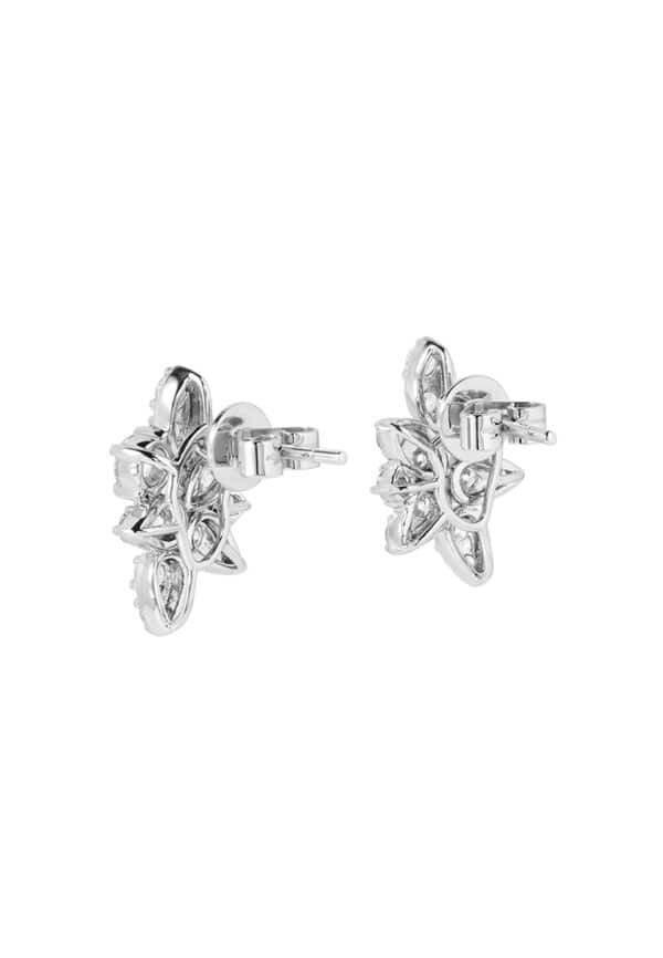 IMG_5335 TOMEI LL Diamond Earrings, White Gold 750