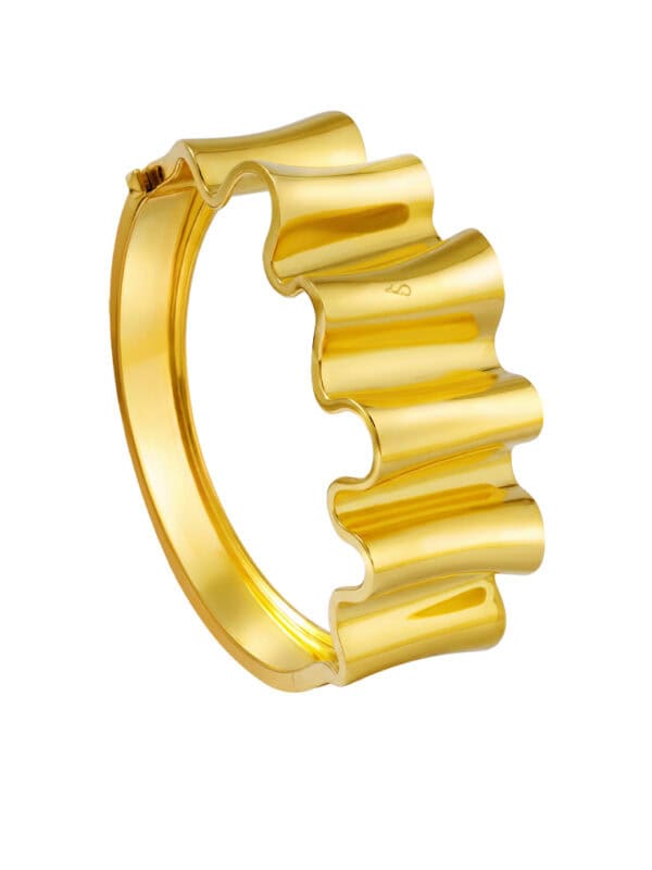 TOMEI Anastasia Bangle, Yellow Gold 916