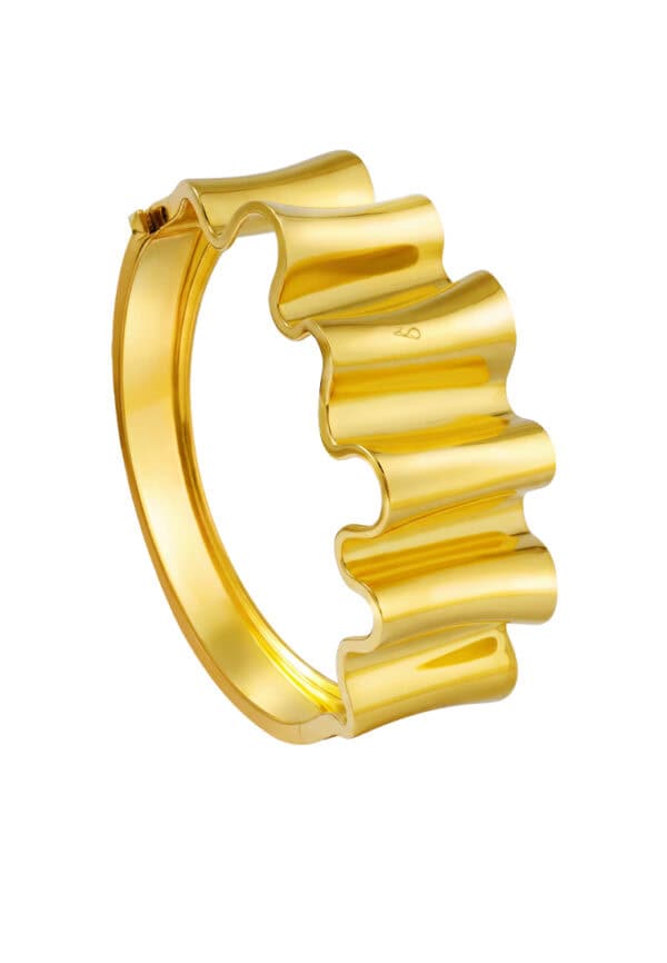 TOMEI Anastasia Bangle, Yellow Gold 916
