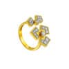 TOMEI Diamond Cut Collection Ring, Yellow Gold 916