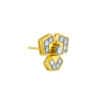 TOMEI Diamond Cut Collection Earrings, Yellow Gold 916