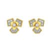 TOMEI Diamond Cut Collection Earrings, Yellow Gold 916