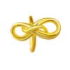 TOMEI Twisted Ring, Yellow Gold 916