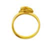 TOMEI Twisted Ring, Yellow Gold 916