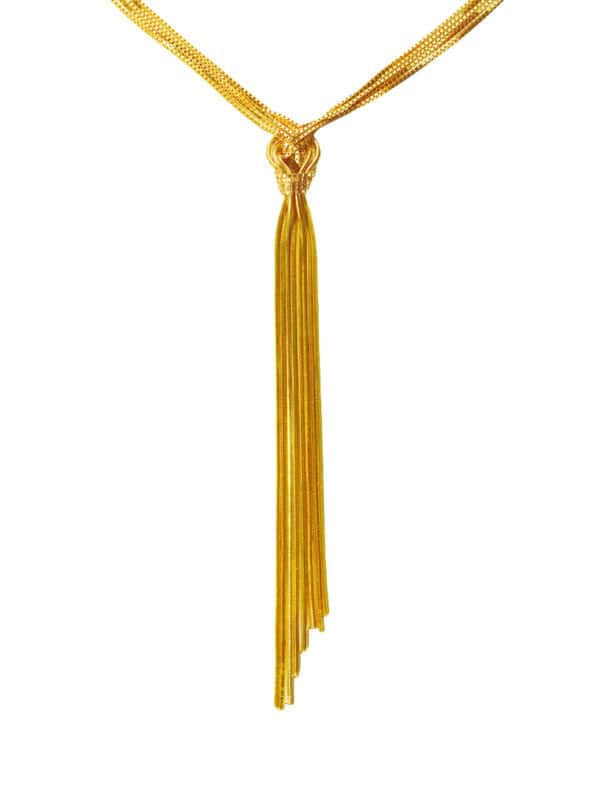 KLFW_0050_8 TOMEI Lusso Italia Necklace, Yellow Gold 916