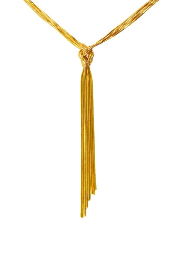 KLFW_0050_8 TOMEI Lusso Italia Necklace, Yellow Gold 916