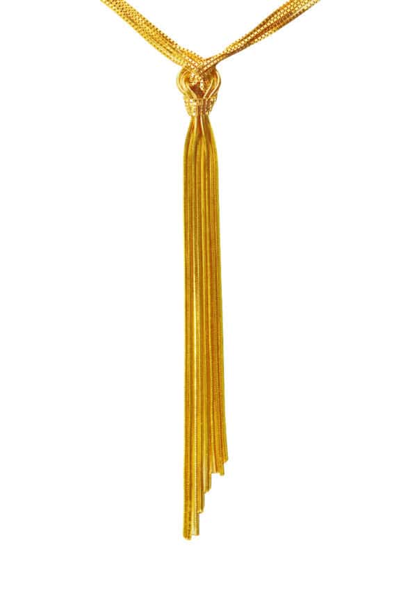 KLFW_0051_8 TOMEI Lusso Italia Necklace, Yellow Gold 916