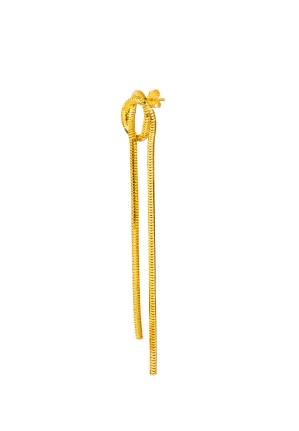 TOMEI Lusso Italia Earrings, Yellow Gold 916