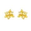 TOMEI Sri Puteri Collection Earrings, Yellow Gold 916