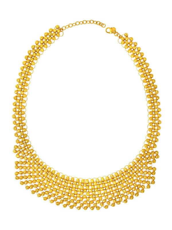 KLFW_0063_5 TOMEI Lusso Italia Necklace, Yellow Gold 916