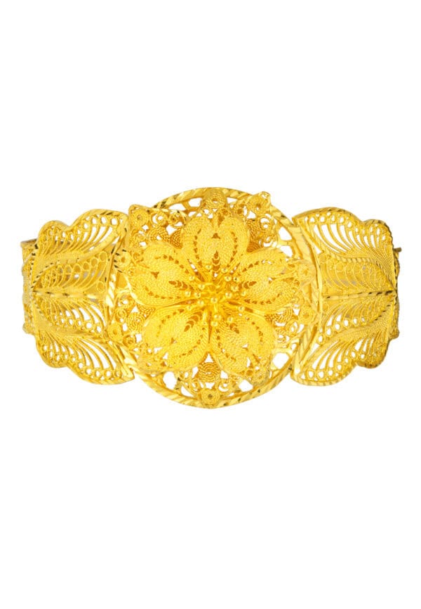 TOMEI x Xifu Bangle, Yellow Gold 999
