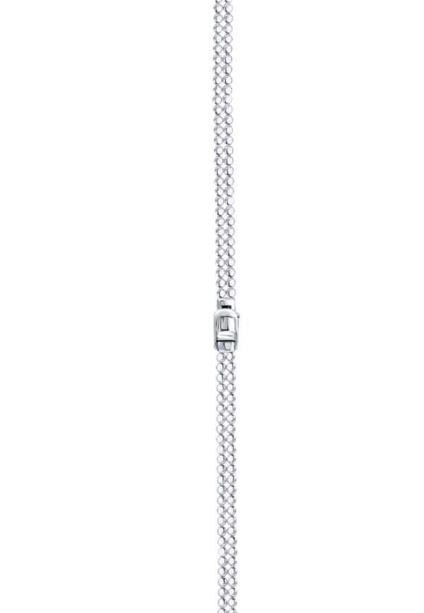 TOMEI Emerald & Sapphire Collection Necklace, White Gold 750
