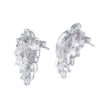 TOMEI Diamond Earrings, White Gold 750