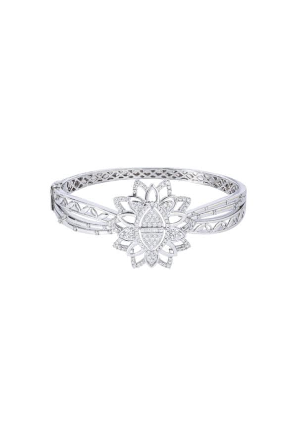 Untitled-1_0009s_0000_DSC01515.psd TOMEI Diamond Bangle, White Gold 750