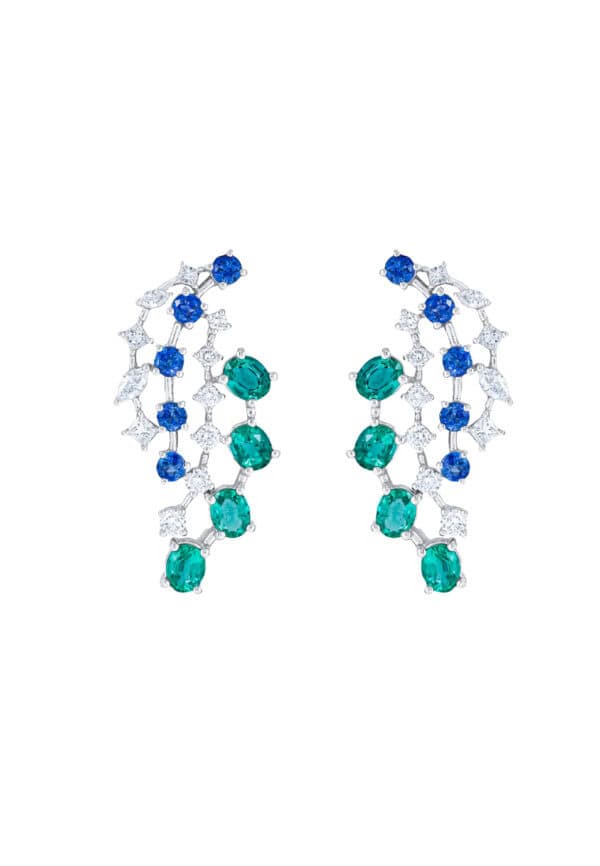 Untitled-1_0010s_0000_Sony_0084.psd TOMEI Emerald & Sapphire Collection Earrings, White Gold 750