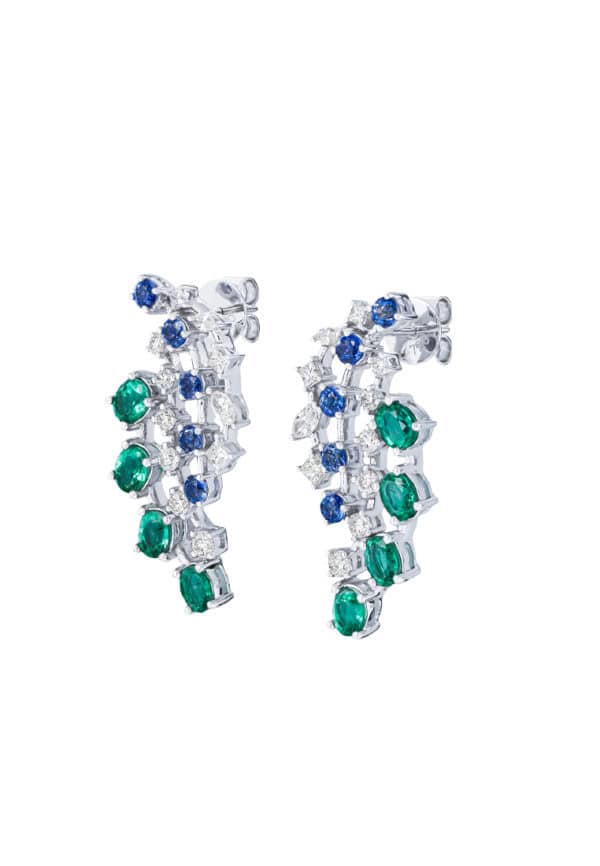 Untitled-1_0010s_0001_Sony_0088.psd TOMEI Emerald & Sapphire Collection Earrings, White Gold 750