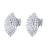 TOMEI Diamond Earrings, White Gold 750