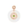 TOMEI Nephrite Pendant, Rose Gold 750