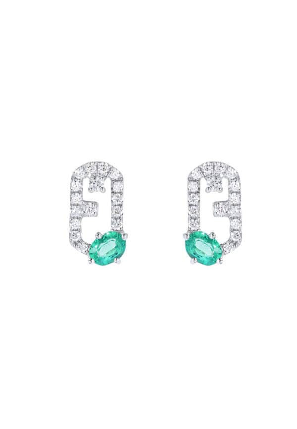 Untitled-2_0007s_0000_DSC06921.psd.jpg TOMEI Emerald Set Earrings, White Gold 750