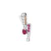 TOMEI LL Royal Ruby Pendant, White Gold 750