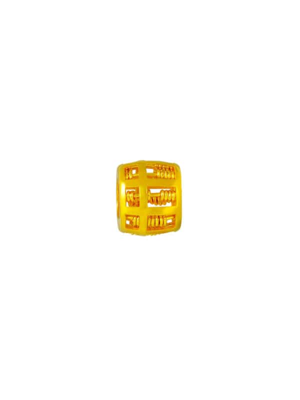 TOMEI Chomel Collection Abacus Charm, Yellow Gold 916
