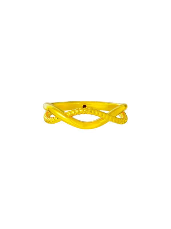 TOMEI Minimalist Ring, Yellow Gold 916 (5D)