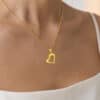 TOMEI Lusso Italia Heart Pendant, Yellow Gold 916
