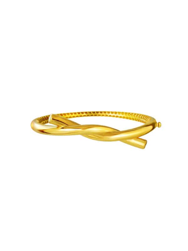 TOMEI Lusso Italia Bangle, Yellow Gold 916