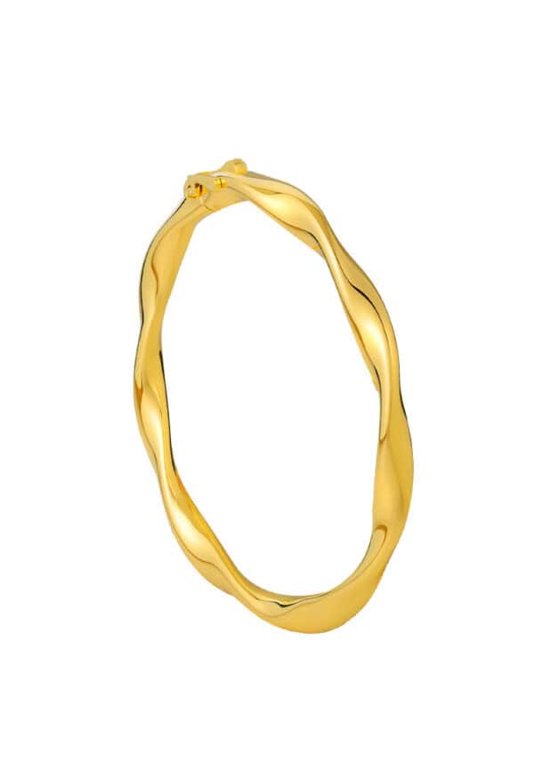 ssmy-zone-1785826160-1100x762px_9Sept_0049_9L-YG1675B-GS-1C.jpg TOMEI Twist Bangle, Yellow Gold 916