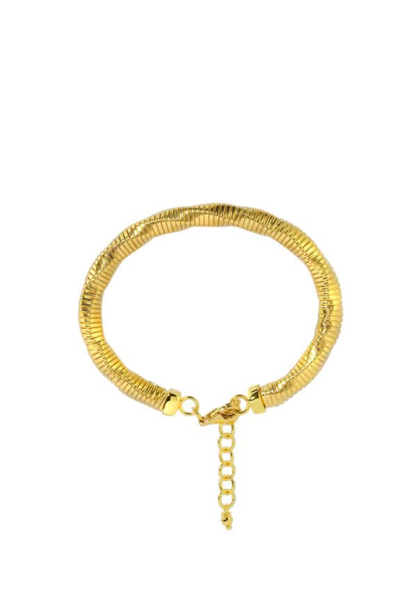 TOMEI Lusso Italia Bangle , Yellow Gold 916