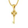 TOMEI Key Pendant, Yellow Gold 916
