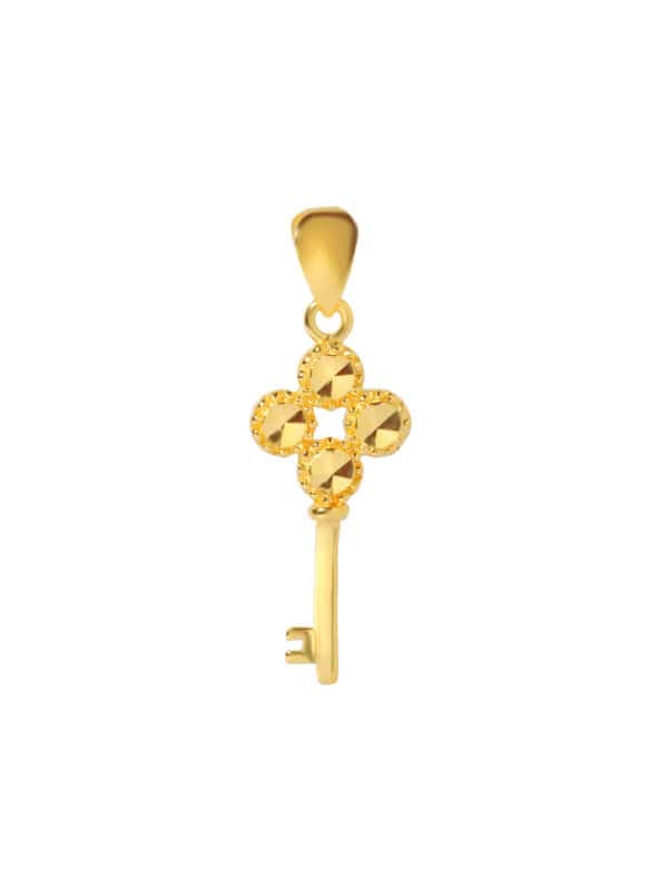 TOMEI Key Pendant, Yellow Gold 916
